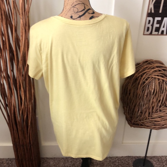 Sonoma Yellow Short Sleeve Hello Spring Tee - Picture 5 of 6